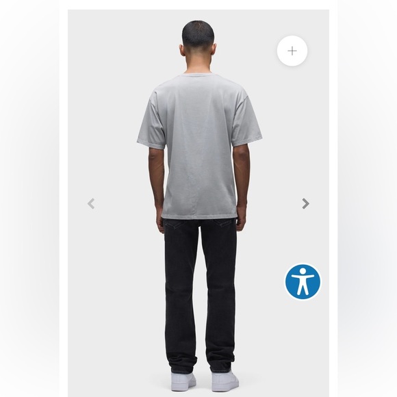 Hudson Blake Slim Straight Black Jeans size 30, 32L - Picture 4 of 16